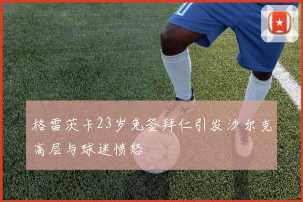 格雷茨卡23岁免签拜仁引发沙尔克高层与球迷愤怒